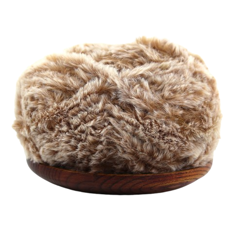 Filato grosso peluche limitazione visone