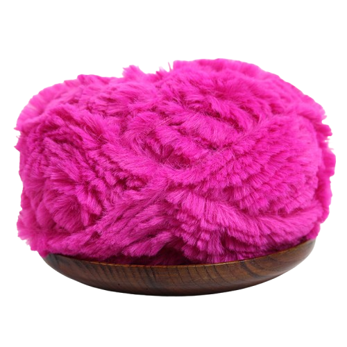 Filato grosso peluche limitazione visone