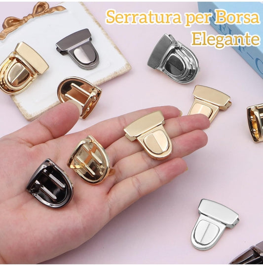 Serratura per borse elegante